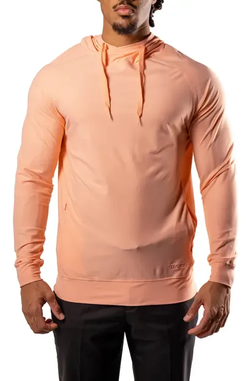 Plaisir27 Orange Hoodie by Maceoo