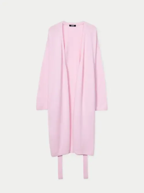Long Maternity Cashmere Robe by GOBI Mongolian Cashmere