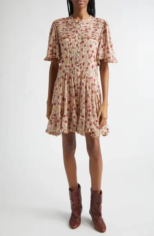 Daynia Floral Cotton Blend Dress by Isabel Marant Étoile