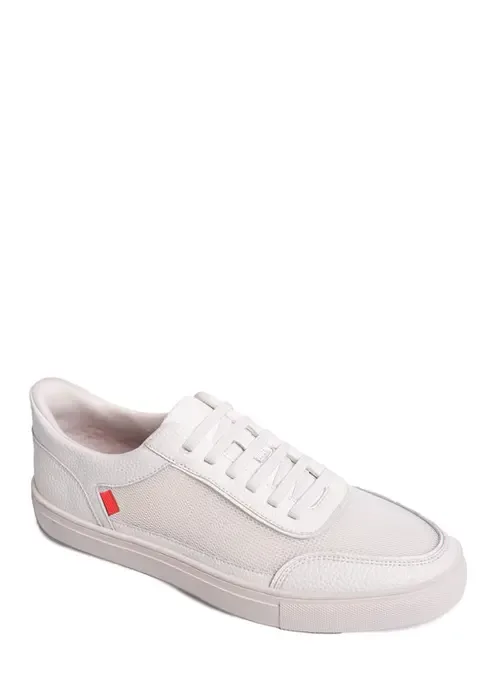 Columbia Street Hands Free Technology Leather Mesh Sneaker by Marc Joseph New York