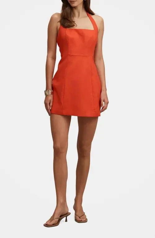 Stevie Halter Linen Minidress by Ever New