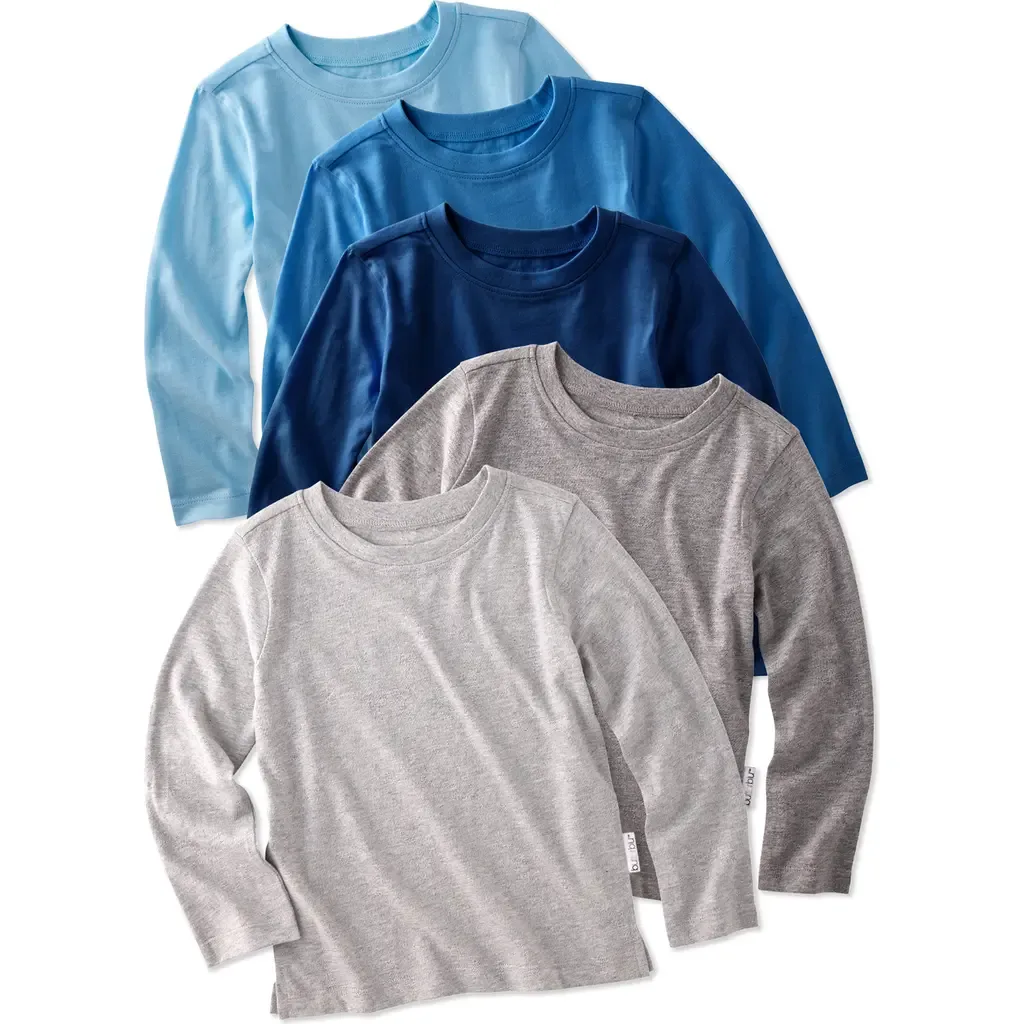 London 5-Pack Assorted Organic Cotton T-Shirts by BUTTERBLU