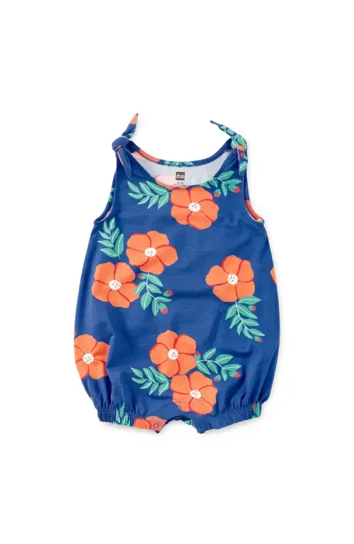 Tie Shoulder Baby Romper by Tea Collection