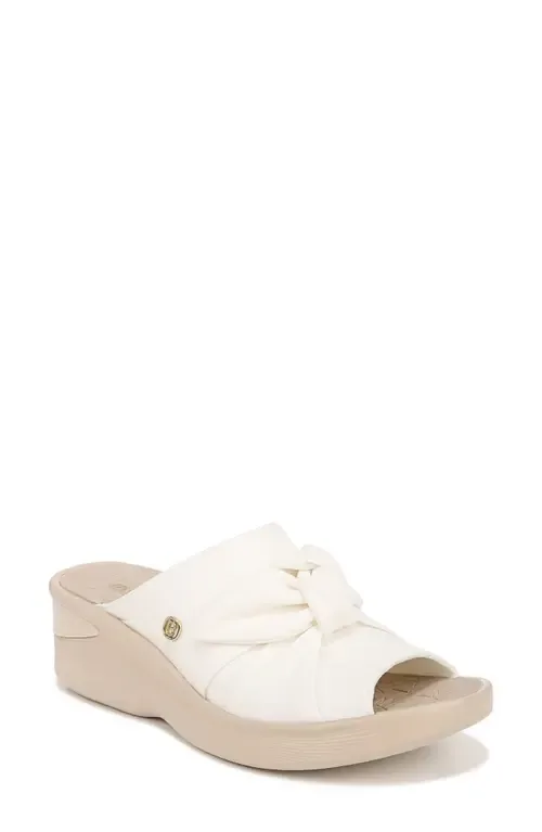 BZees Smile II Wedge Slide Sandal by LifeStride
