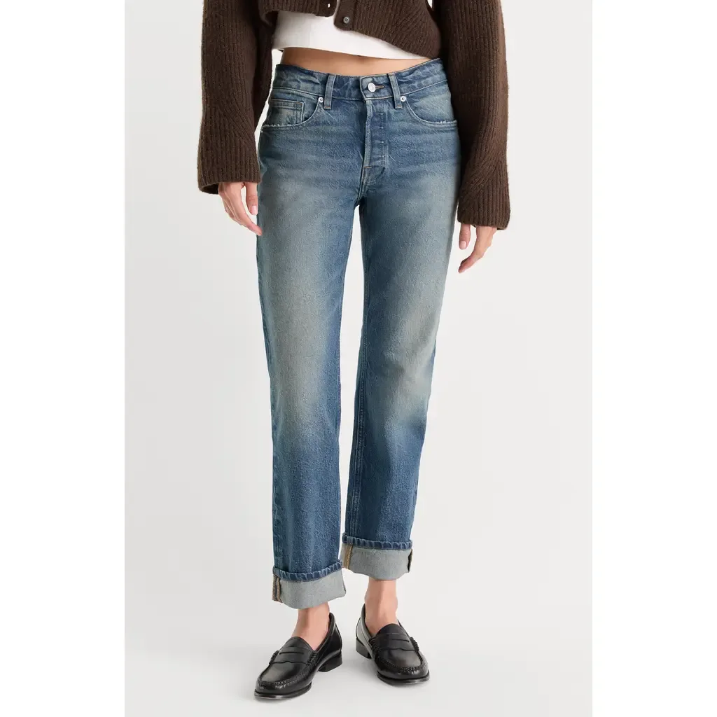Vintage Ankle Straight Leg Jeans by Good American