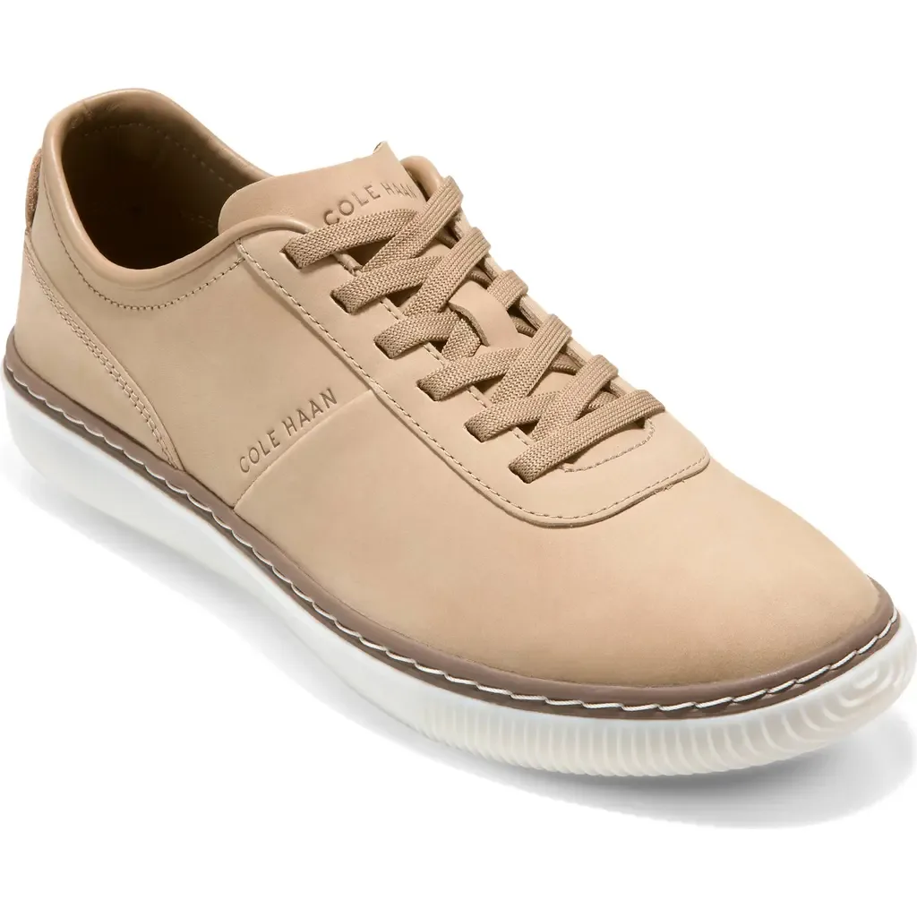 GrandPro Packwell Sneaker in Birch Beige Nubuck by Cole Haan