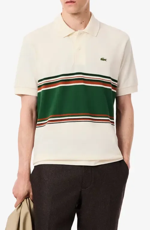 Classic Fit Cotton Piqué Polo by Lacoste