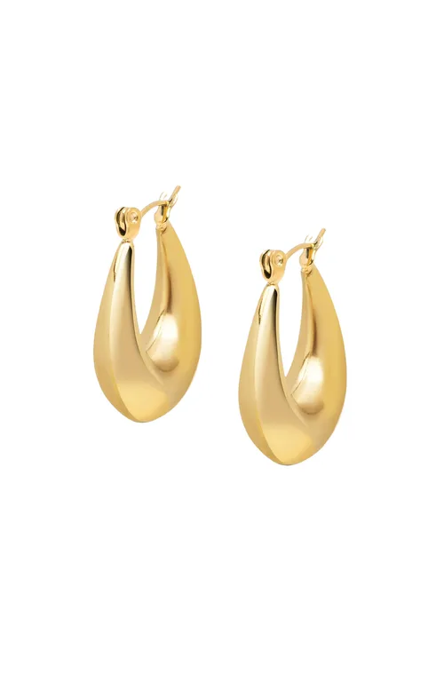 Clasp Hoop Earrings by Nialaya