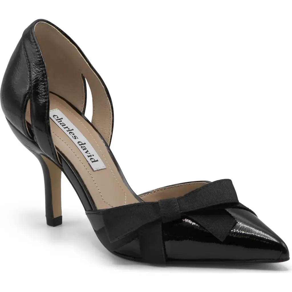 Gluck Faux Leather Pump by Charles David
