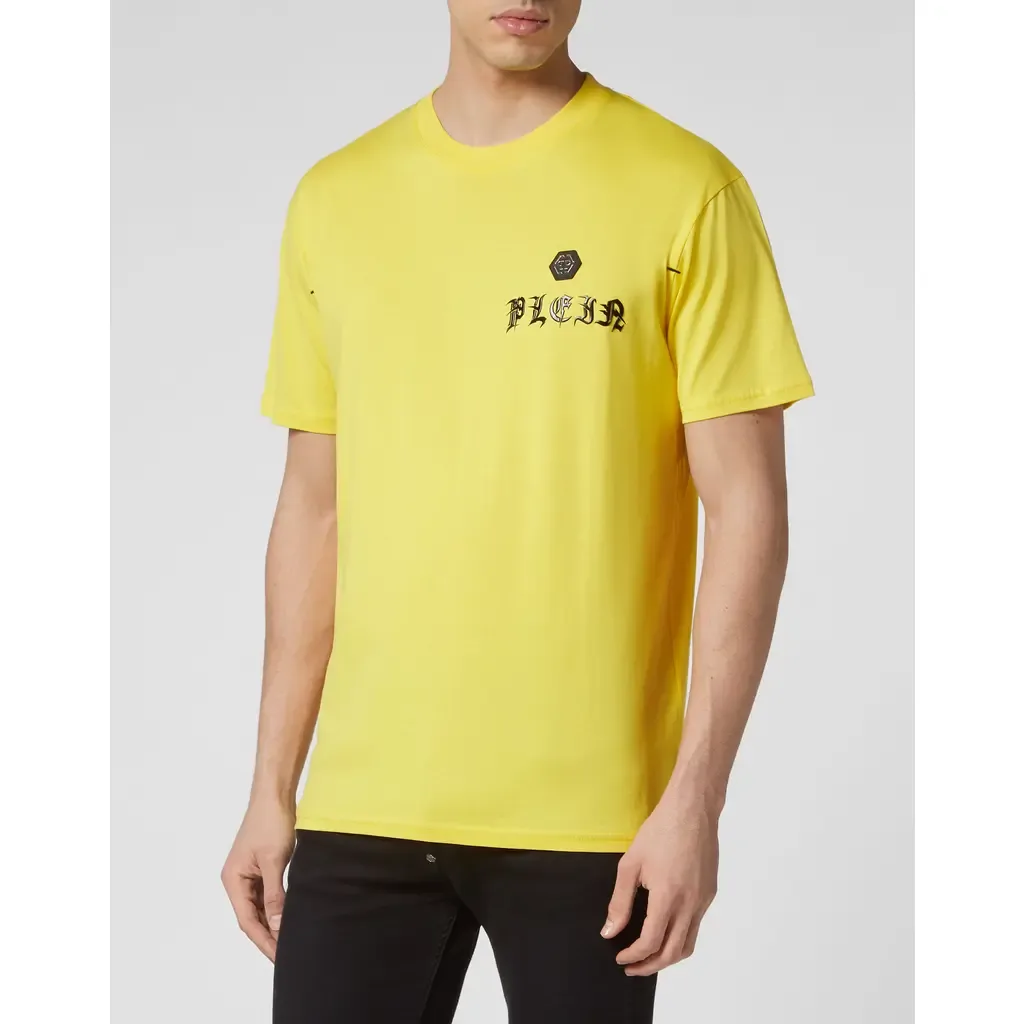 T-Shirt Round Neck Ss Gothic Plein by PHILIPP PLEIN