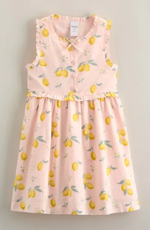 Button Front Cotton Dress by Nordstrom