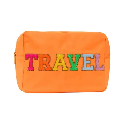 Nylon Pouch W/ Travel Patch by Malibu Sugar
