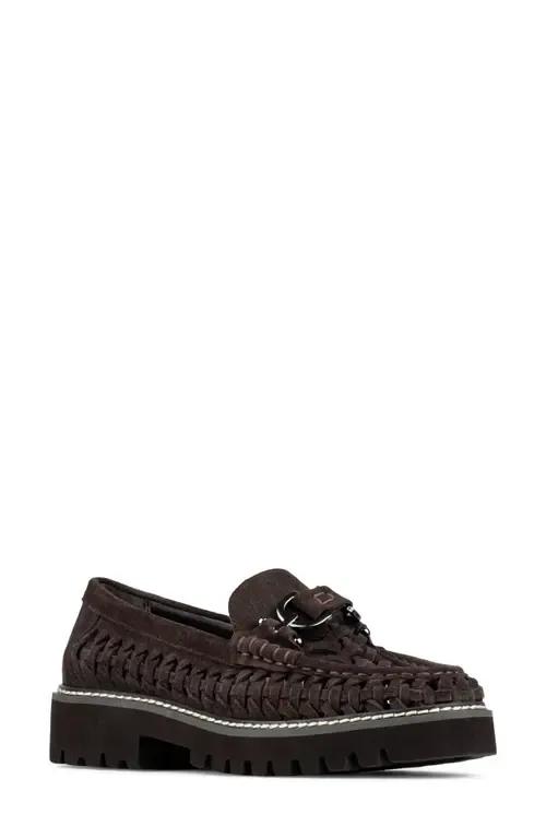 Hansine Lug Sole Bit Loafer by Donald Pliner