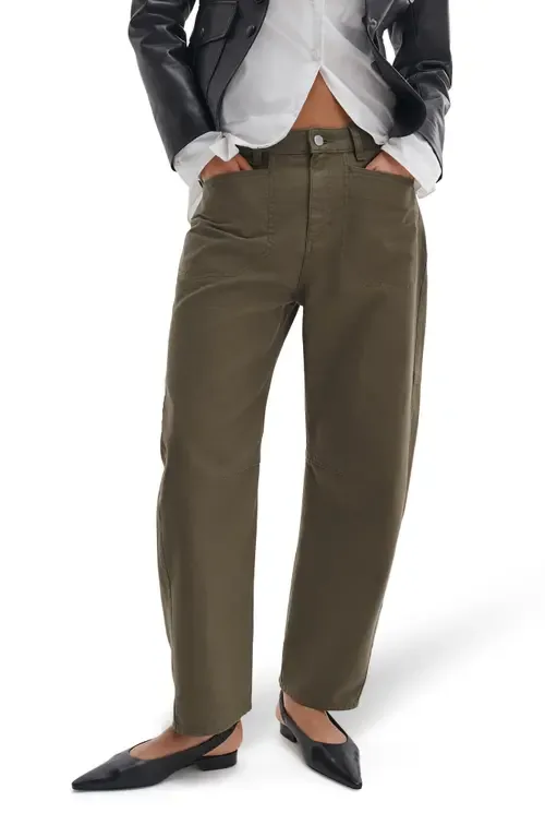 Stevie Tapered Stretch Cotton Utility Pants by rag & bone
