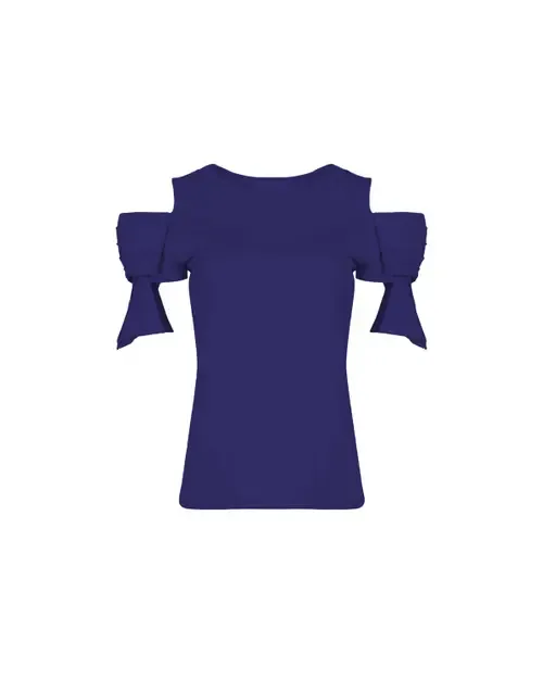 Myrtille Jersey Cotton Top by Anne Fontaine