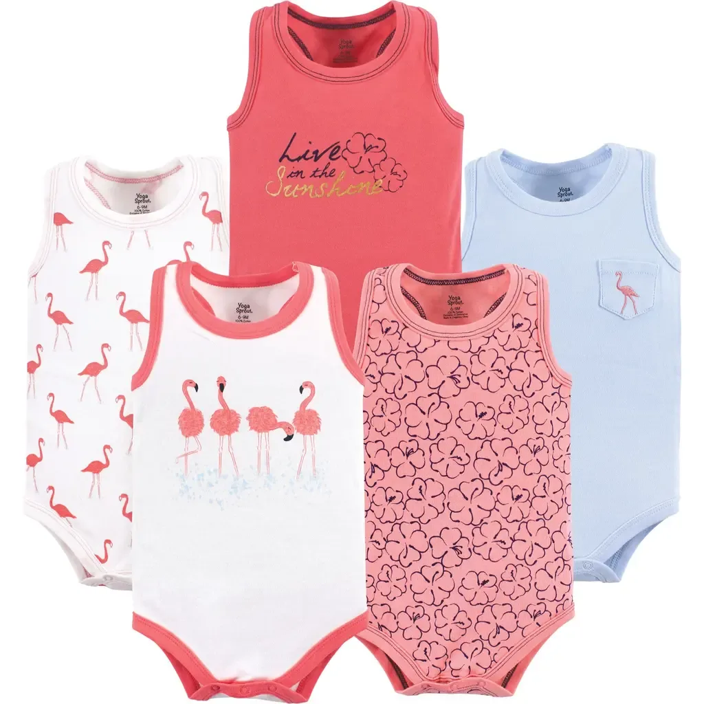 Cotton Bodysuits by Yoga Sprout