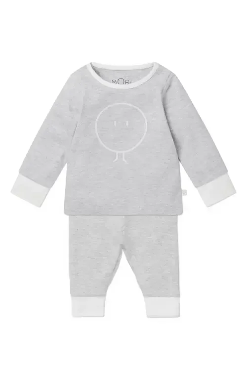Snoozy Fitted Two-Piece Graphic Pajamas by MORI