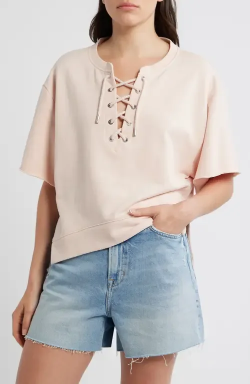 French Terry Top by BOSS Orange