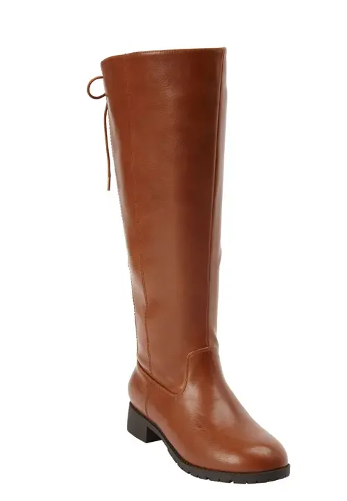 The Charleston Wide Calf Boot