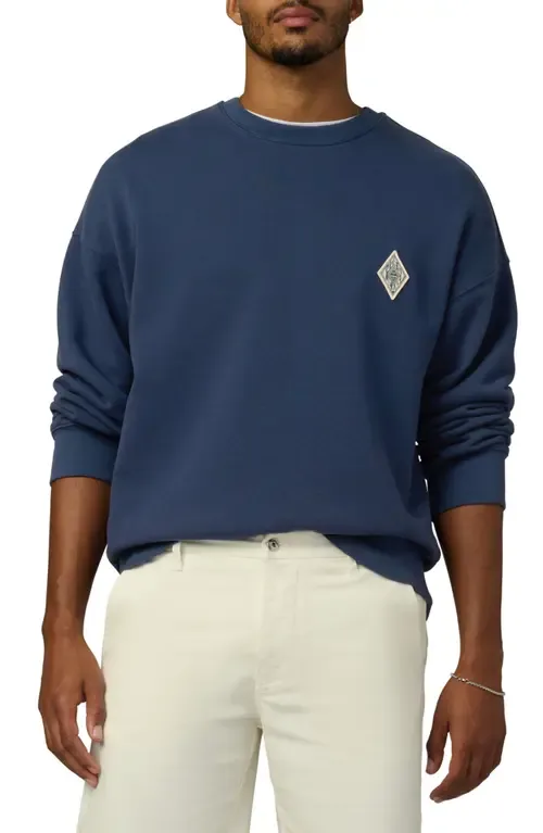 Embroidered Logo Patch Sweatshirt by Joe's