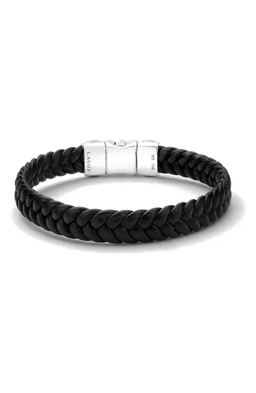 Anthem Woven Leather Bracelet by LAGOS