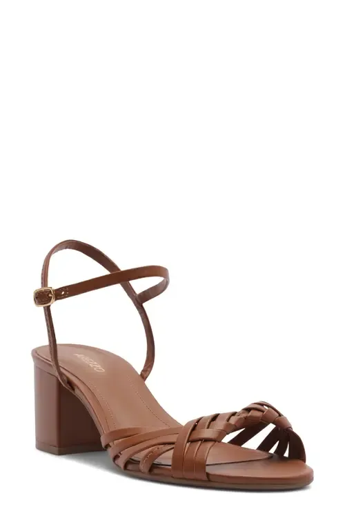 Nina Mid Block Sandal by Arezzo