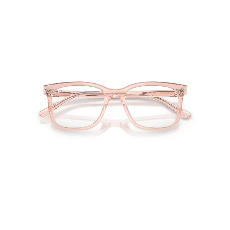 Rb5446 Optics Eyeglasses Transparent Pink Frame Transparent Lenses