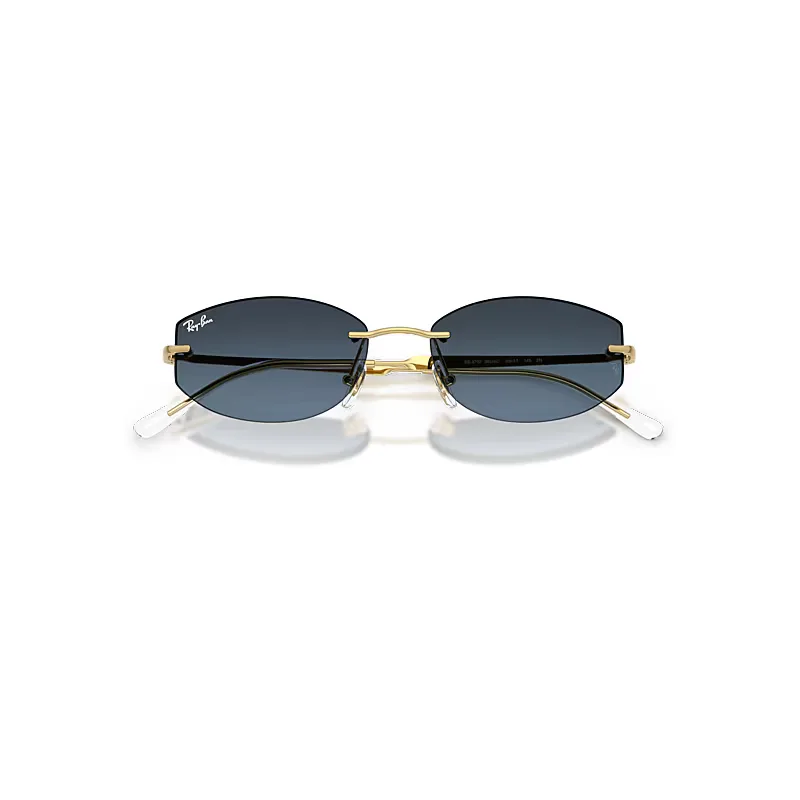 Rb3792 Sunglasses Arista Frame Blue Lenses by Ray-Ban