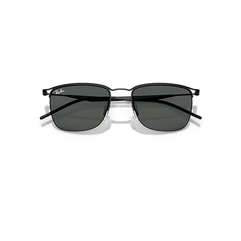 Rb8550 Sunglasses Black Frame Grey Lenses by Ray-Ban