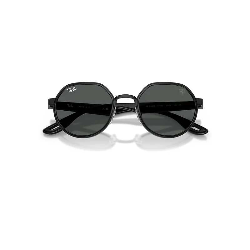 Rb3703m Scuderia Ferrari Collection Sunglasses Black Frame Grey Lenses by Ray-Ban