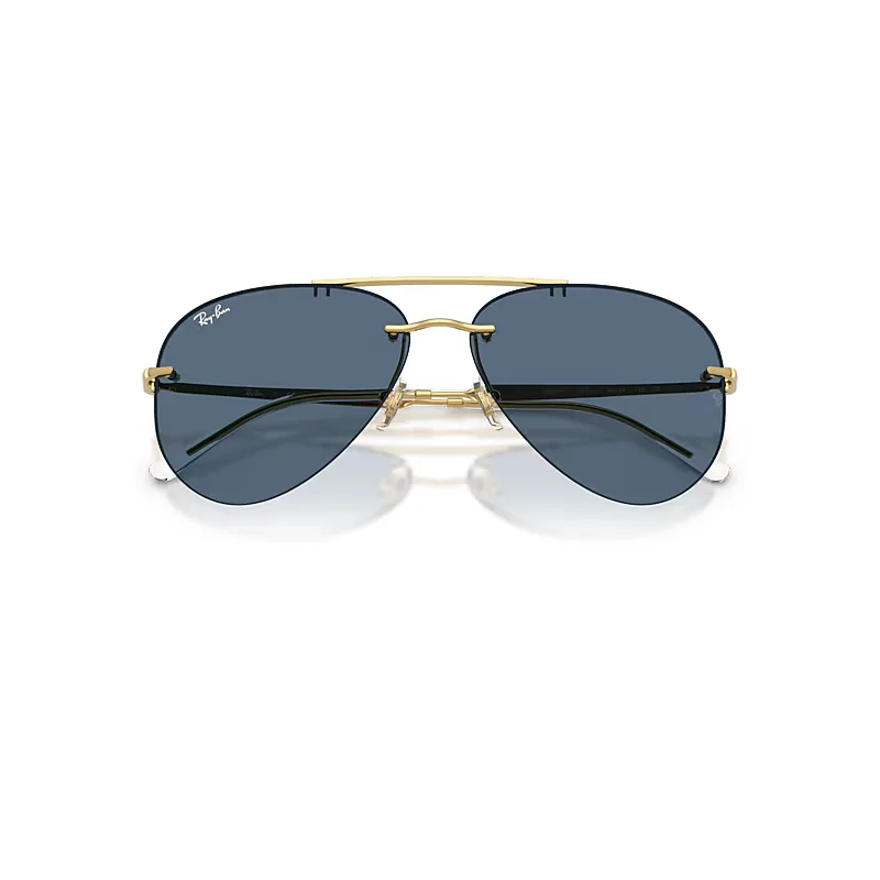Rb3791 Sunglasses Arista Frame Blue Lenses by Ray-Ban