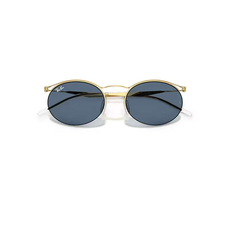 Rb8551 Sunglasses Arista Frame Blue Lenses by Ray-Ban