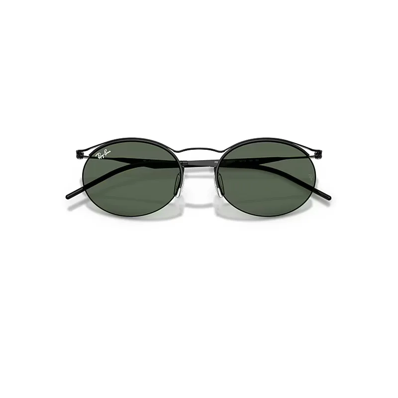 Rb8551 Sunglasses Black Frame Green Lenses by Ray-Ban