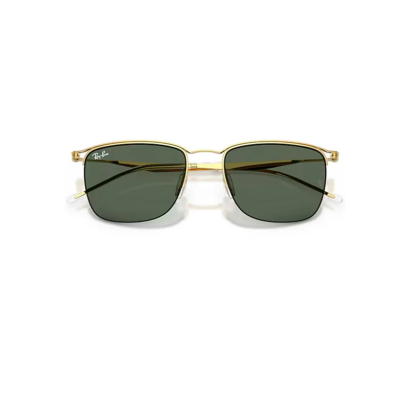 Rb8550 Sunglasses Arista Frame Green Lenses by Ray-Ban