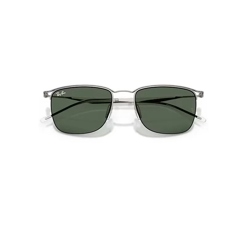 Rb8550 Sunglasses Gunmetal Frame Green Lenses by Ray-Ban