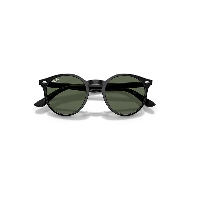 Rb9064s Sunglasses Black Frame Green Lenses by Ray-Ban