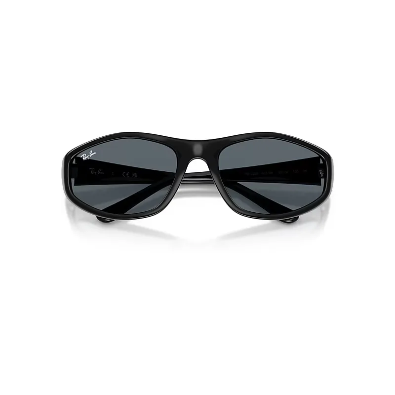 Rb2228 Sunglasses Black Frame Blue Lenses by Ray-Ban