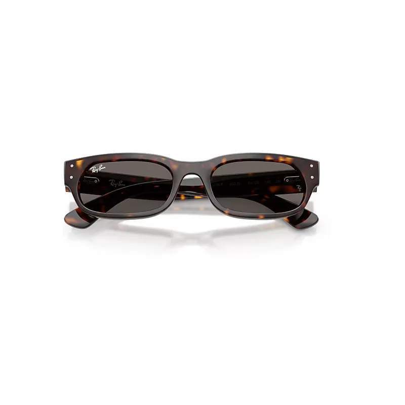 Rb2236 Sunglasses Havana Frame Grey Lenses by Ray-Ban