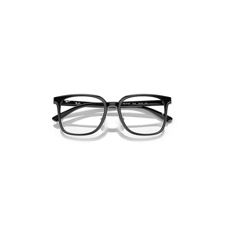Rb5419d Eyeglasses Black Frame Clear Lenses Polarized by Ray-Ban