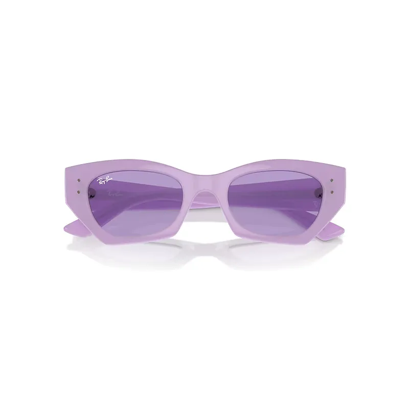 Zena Bio-Based Sunglasses Lilac Frame Violet Lenses by Ray-Ban