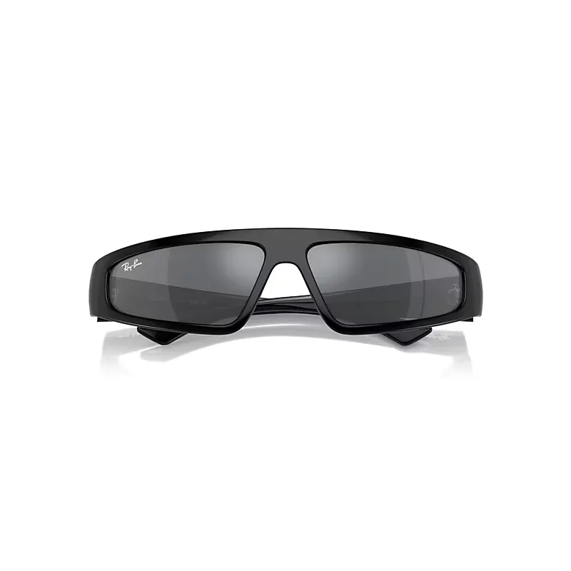 Izaz Bio-Based Sunglasses Black Frame Grey Lenses by Ray-Ban