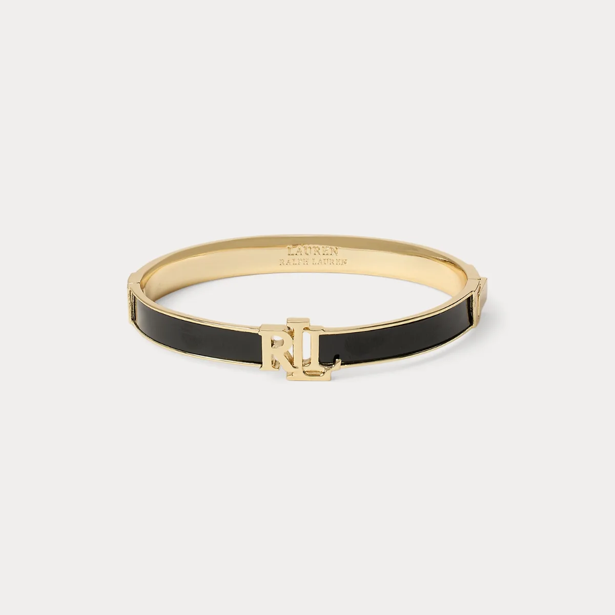 Gold-Plated Logo Hinge Bangle by Lauren Ralph Lauren