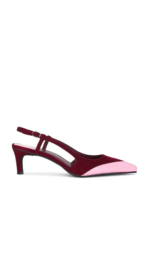 Booshky Slingback Pump in Pink by Jeffrey Campbell