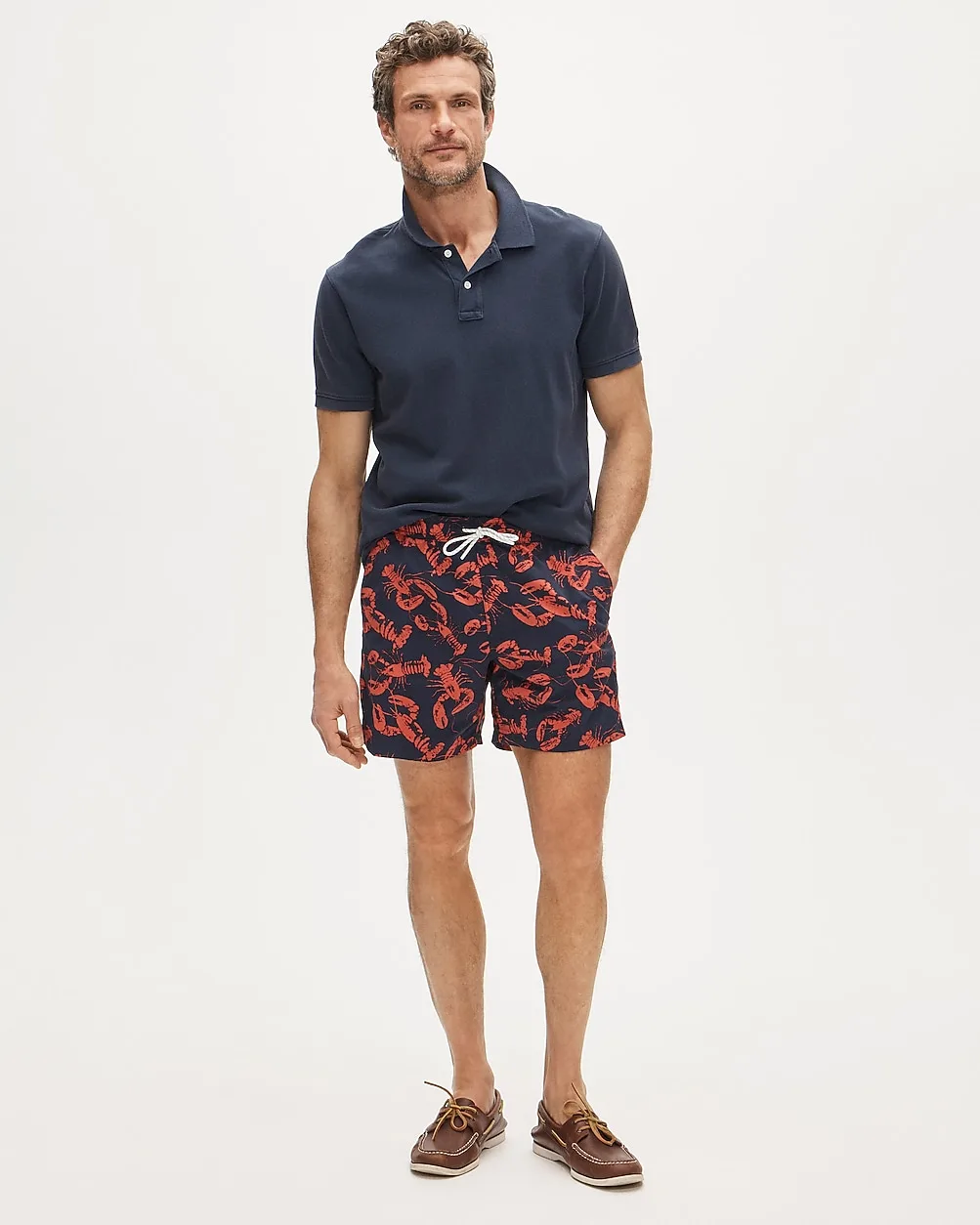 6" Soft-Lined Stretch Swim Trunk