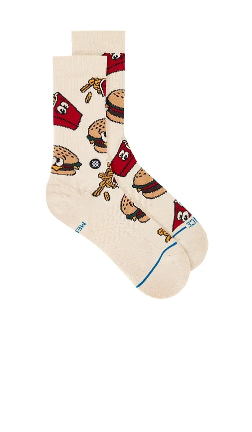 Combo Meal Crew Socks by Stance