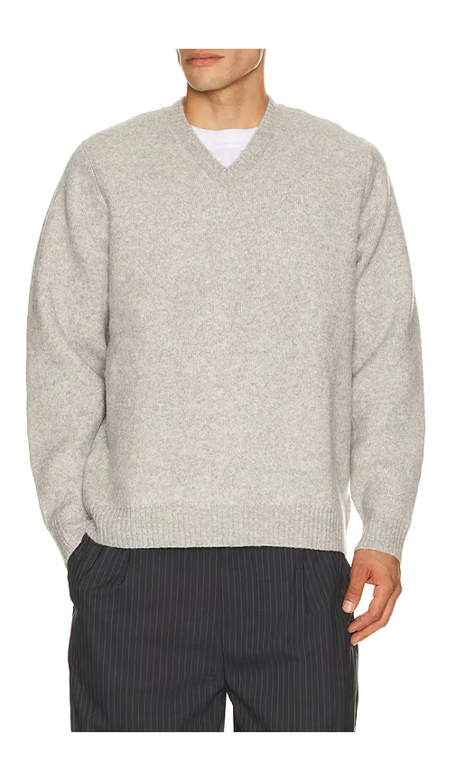 V-Neck Knit Sweater by Les Deux