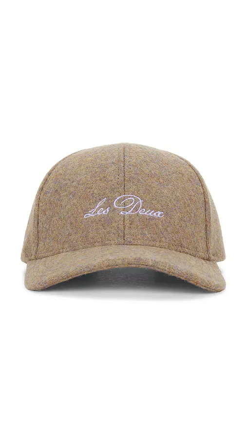 Signature Wool Baseball Cap by Les Deux