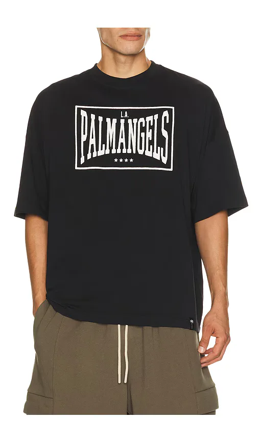 Vintage Box Logo Loose Tee by Palm Angels