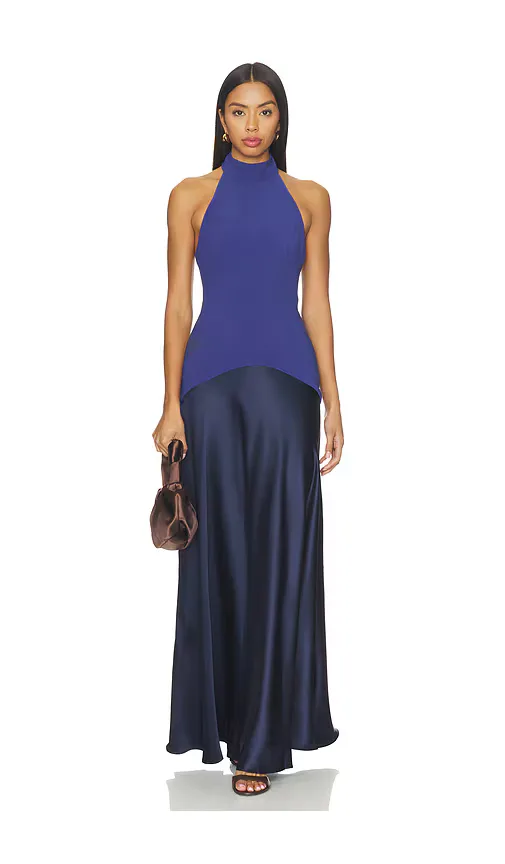 Alice High Neck Maxi Dress by Nookie