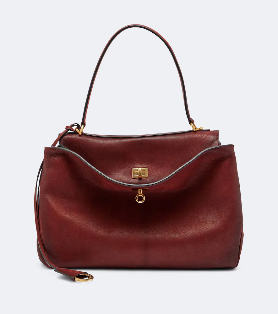 Rodeo Medium Leather Shoulder Bag